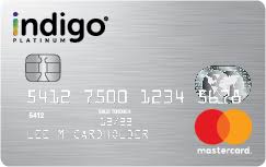 indigo platinum mastercard bank issuer